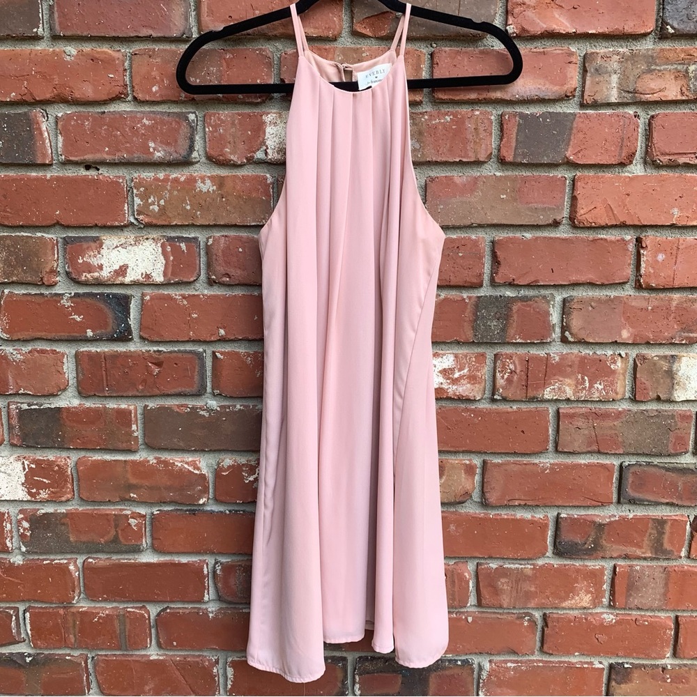 Blush Sleeveless Dress